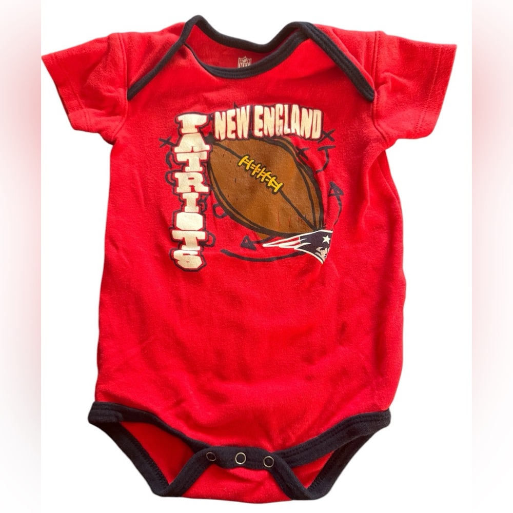 New England Patriots Baby Onesie